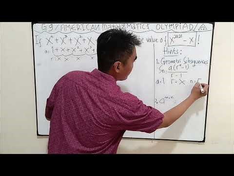 Pembahasan soal AMO(American Mathematics Olympiad) G9 with Bimbel Alpha Omega Semarang 087731707811🙏