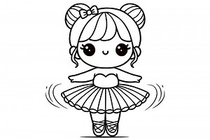 Girl Coloring Pages - Free, Printable Coloring Sheets for Girls