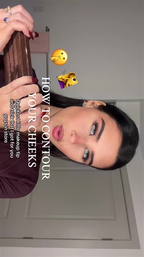 HOW TO CONTOUR your cheeks. Pt.2 #makeupmax #series #glowup #zahloria #howIcontourcheekbones