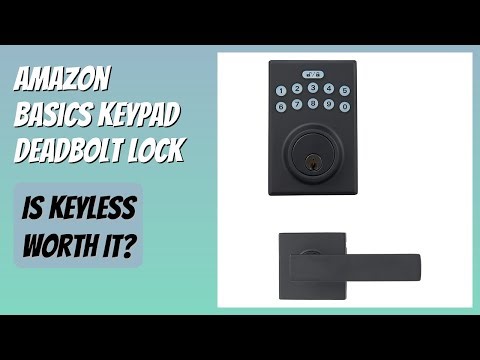 REVIEW (2025): Amazon Basics Keypad Deadbolt Lock. Features