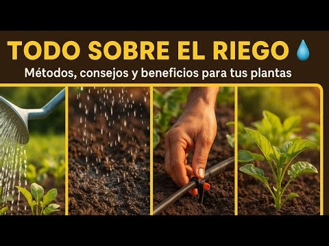 How to water your plants correctly according to the season | Step-by-step guide