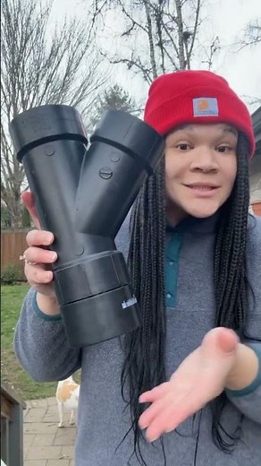 DIY chicken feeder out of PVC pipe!