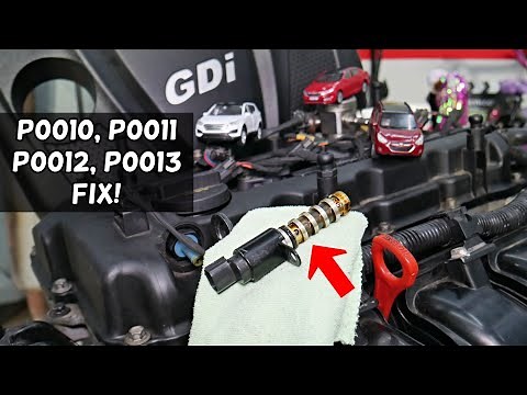 CODE P0010 P0011 P0012 P0013 ENGINE LIGHT HYUNDAI KIA 2.4 GDI ENGINE