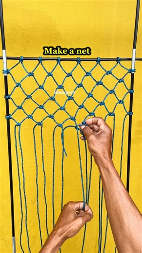 knots for making nets #knot #net | Nandang Safaat