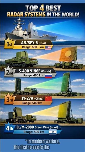 Top 4 Best Radar Systems in the World (Range Comparison You Must See!)