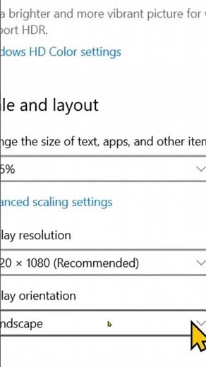 How do I rotate my screen back to normal in Windows 10?