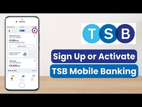 TSB Bank Sign Up | Activate Mobile Banking for TSB Mobile Bank App