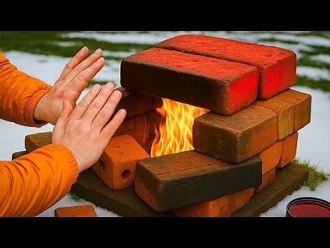 Mystery Solved: Emergency Heating (Free) When There Is No Fuel, No Electricity | DIY Heating Stove.