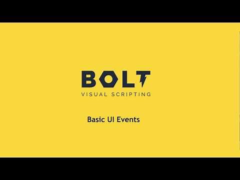 BOLT UI Events unity Tutorial
