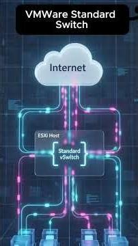 What is VMWare Standard Switch Basic Concepts Explained #vmware #host #switch #networking