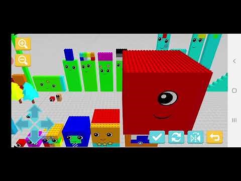 Making ALL the numberblocks using Draw Bricks! 1 to 1 thousand.