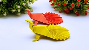 197K views · 10K reactions | Origami Peacock Making With Paper | Origami Animals Peacock Making Easy | Paper School Crafts #PaperPeacock #OrigamiAnimals #HowTOMake | Mr. Creator | Facebook
