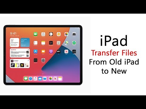 How to Transfer Contacts, Pictures, and More from an Old iPad to a New iPad | h2techvideos