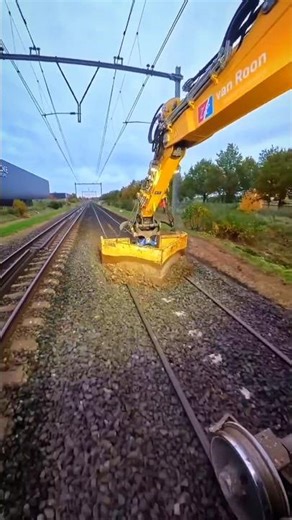 Why Do Railway Tracks Need a Ballast Regulator #shorts