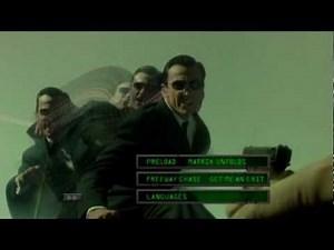 The Matrix Reloaded DVD Menu (Disc 2) (High Quality)