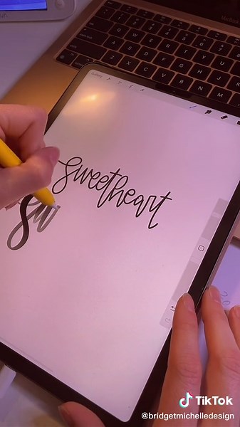 Hand Lettering Basics in Procreate - Tutorial for Beginners