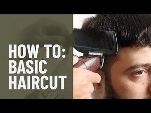 Basic Men's Haircut for Beginner Barbers | Step by Step Tutorial
