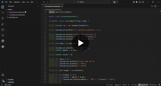 #codsoft #javadevelopment #internship #github #programming | Nitin Patil