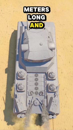 1000 Ton Tank Driven by 16000 HP Submarine-Powered Engines #foryoupageシ #trend #military #fyp #facts #reels #aviation #viral #shorts #engineering | Ai World Force