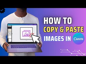How to Copy and Paste Images in Canva
