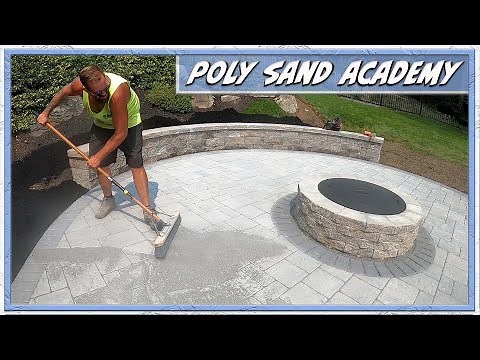How To Polymeric Sand Concrete Paver Joints | (DIY)