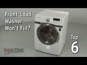 Washer Not Filling Properly | Repair Clinic