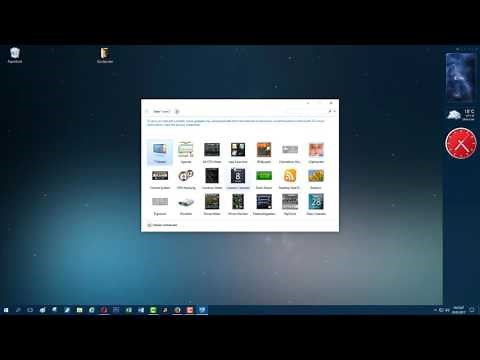 Windows 10 Gadget Pack