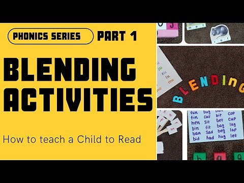 Blending Activities (Part -1) : Phonics Series