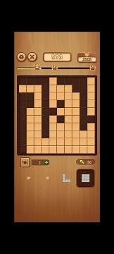 WoodCube (by Gametertain) - free offline wood block puzzle game for Android - gameplay.