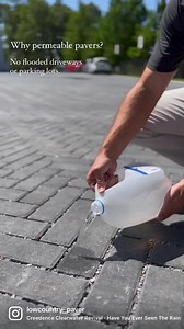 1.4K views · 18 reactions | WHY PERMEABLE PAVERS? There are many...