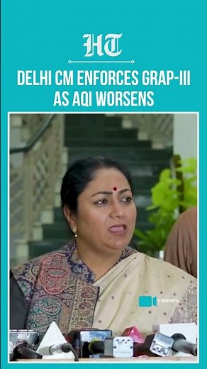 Delhi CM Enforces GRAP-3; Schools Up To Class 5 Shift To Hybrid Mode Amid Worsening Air Quality