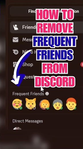 How to Remove “Frequent Friends” on Discord in 8 Seconds 🛠️