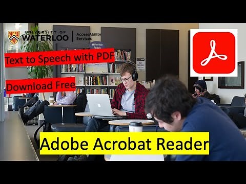 Text to Speech with Adobe Reader