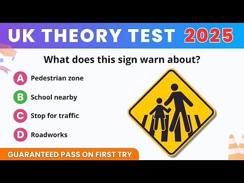 2025 NEW DVSA OFFICIAL UK Theory Test — DVLA DRIVING REVISION QUESTIONS