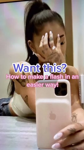 How to make a flash in an easier way