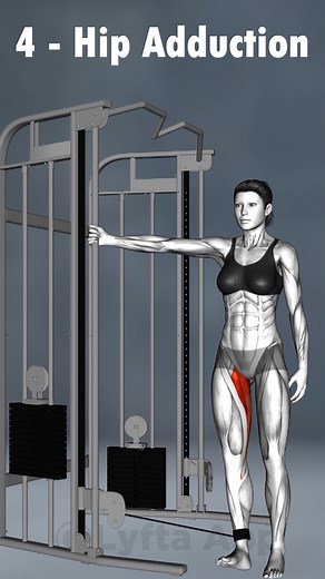 2.6M views · 24K reactions | Top 5 Hip Exercises With Cable  | Lyfta - Gym Workout Tracker | Facebook