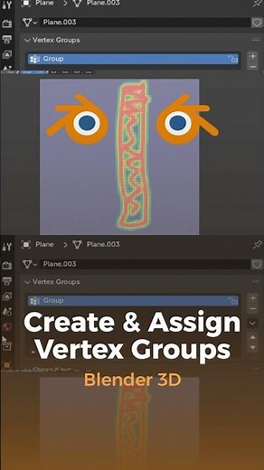 How to Make Vertex Groups in Blender Super Easy!