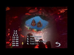 Finding Nemo DVD Menu (Full-screen Edition)