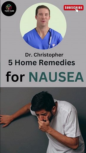 5 Home Remedies For Nausea | Nausea relief | TakeCare | #nausea #healthylifestyle #wellness