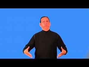 Watch how to sign 'overweight' in American Sign Language.