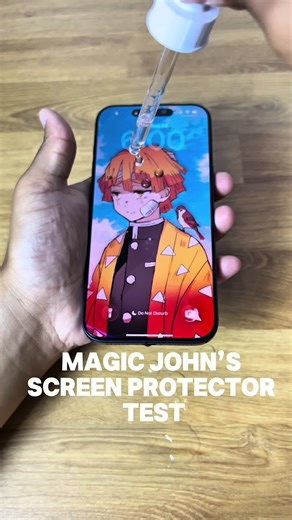 Magic John's Privacy Screen Protector for iPhone 17 Pro Max