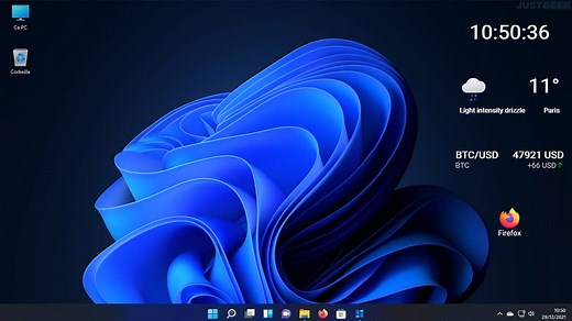 BeWidgets : créer des widgets personnalisés sur le Bureau de Windows 11