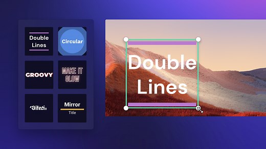 How to add moving text to videos and slideshows | Clipchamp Blog