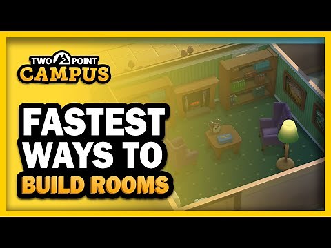 Build FASTER With Room Templates - Two Point Campus (How-to)