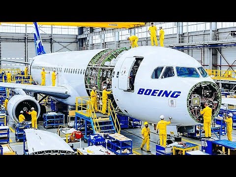 Inside the World's Largest Airplane Factory: Building the $500M Boeing 787 Dreamliner (Full Process)