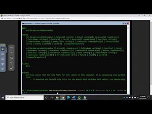 Creating a DHCP v4 scope in PowerShell