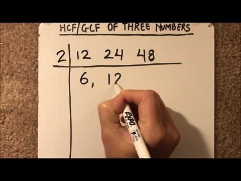 HOW TO FIND GCF/HCF OF NUMBERS || Easiest and Fastest way