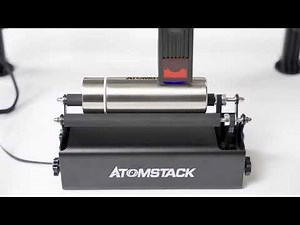 ATOMSTACK R3 Roller for Cylindrical Objects with 360° Rotating Engraving Axis 8 Angle Adjustments