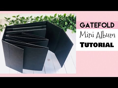 Gatefold Mini Album Tutorial - Quick and Easy!