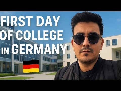 first day of college in Germany as an international student|| German public university||